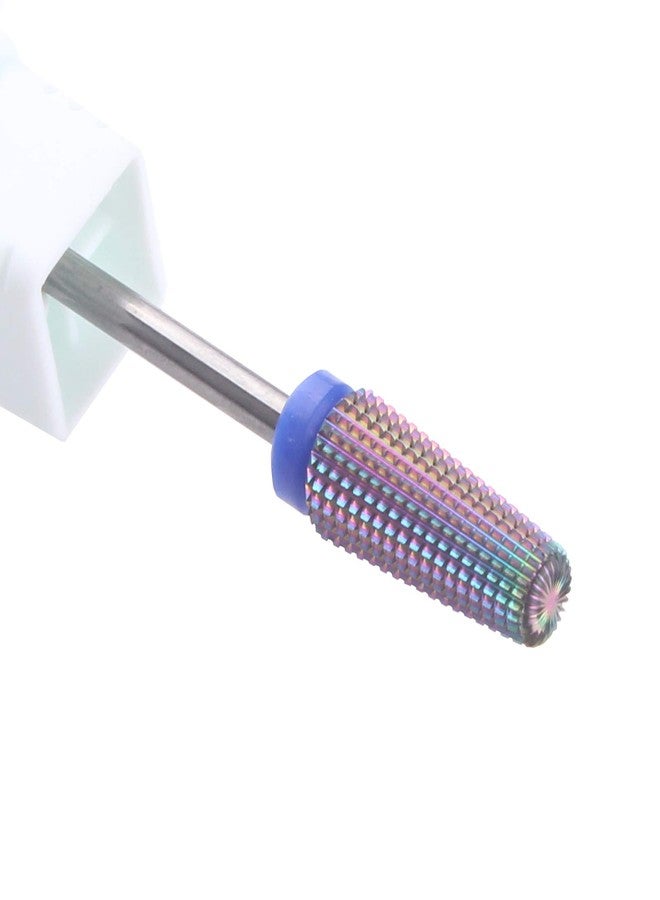 MZCMSL 5 in 1 Carbide Nail Bit - Tapered Barrel Bit for Both Left and Right Handed,3/32 Shank efile Bit - Fast Remove Acrylic or Hard Gel (Medium,Multicolor) - Image 1