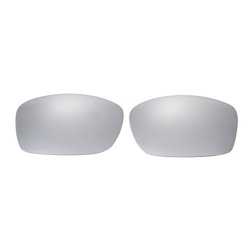 NicelyFit Replacement Lenses for Oakley Fives Squared Sunglasses (Iridium, Titanium Polarized) - Image 1