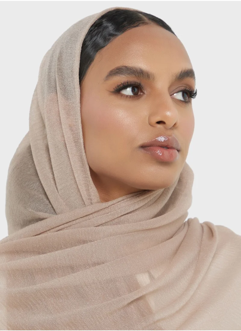 خزانة Crinkled Long Hijab Scarf