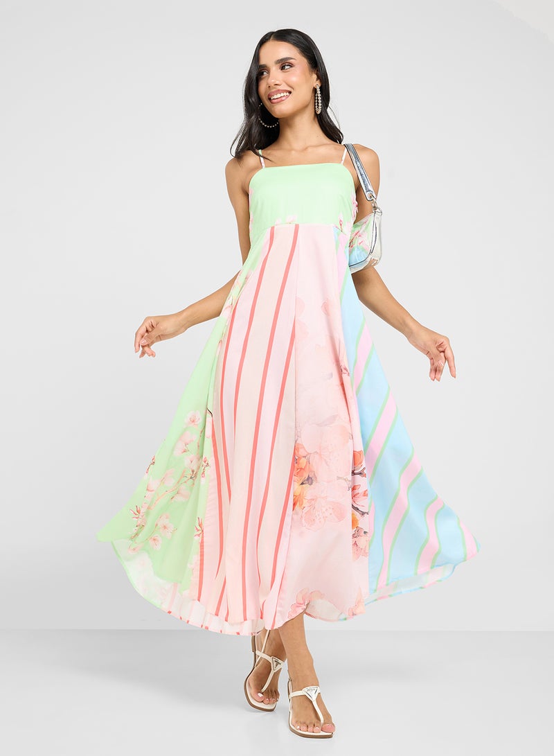 جينجر فستان صيفي مزهر - Image 1