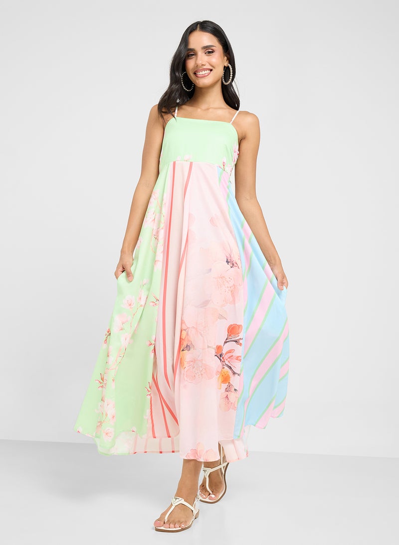 جينجر فستان صيفي مزهر - Image 4