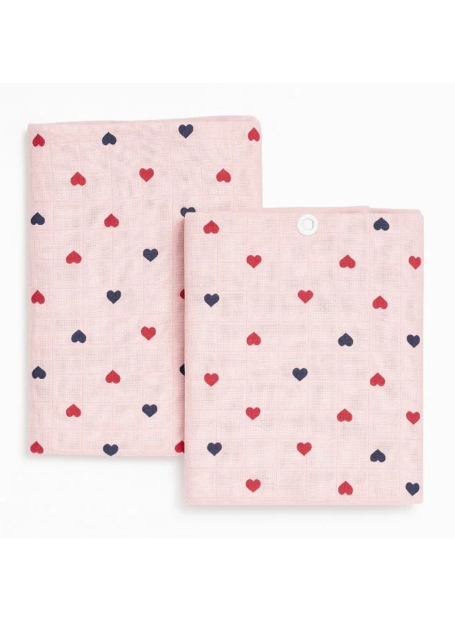 TUMMY Printed Baby AC Blanket – Soft, Breathable Summer Blanket for Newborn Comfort
