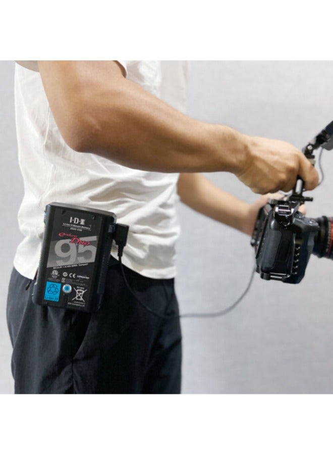 SmallRig Mini V-Lock Battery Plate with Belt Clip - Image 5