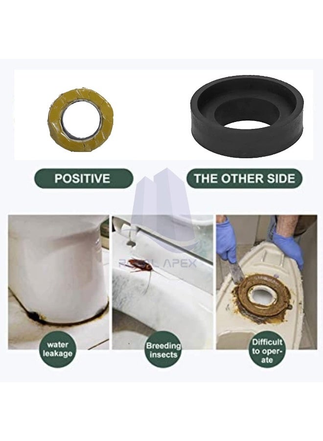 Royal Apex Gasket Seal Wax Ring Close Stool Toilet Flange Bowl Sealing For Odor-Proof Seal - Image 4