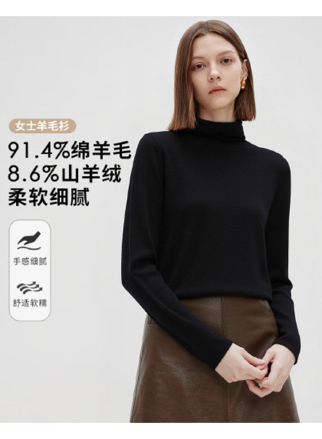 Fapai Warm, Comfortable, Slim-fitting, Versatile, Fashionable Turtleneck Wool Sweater - Image 1