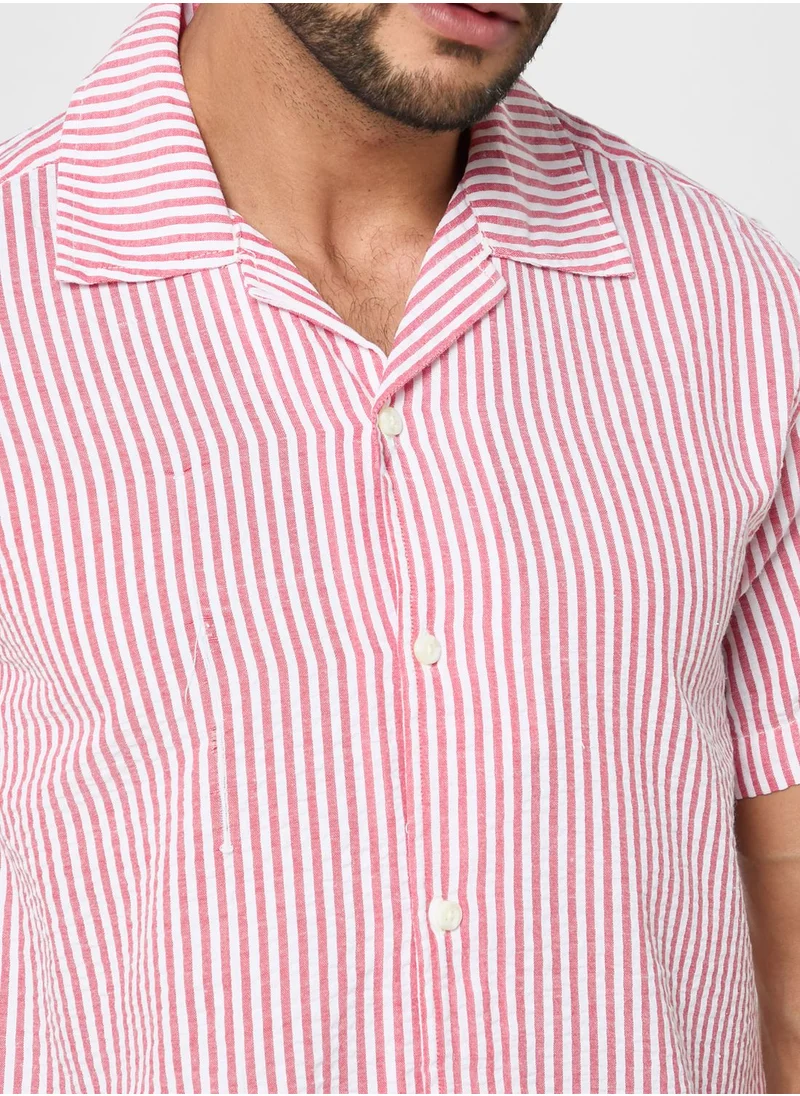 Robert Wood Stripe Shirt