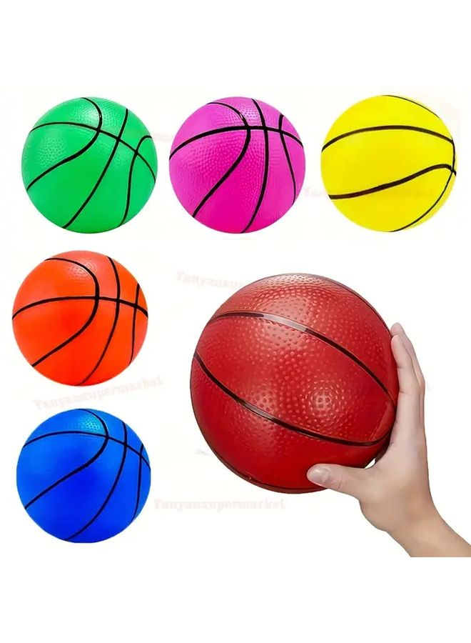 7.09 Inch Blue Basketball Toy for Indoor Outdoor Play Pool Beach Party Water Games - Image 2