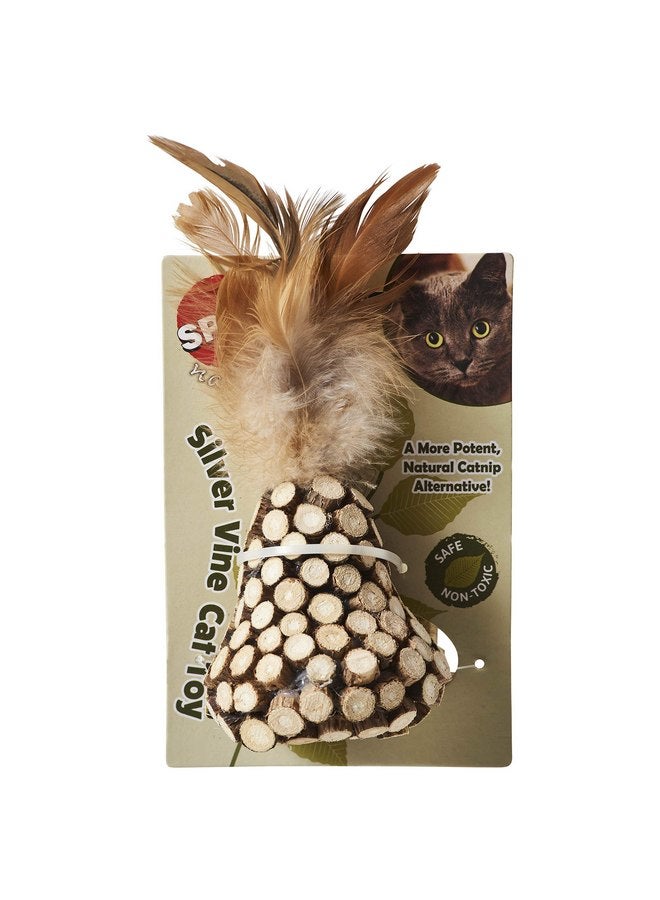 SPOT Naturals/Silver Vine/Cat Toy/Assorted Figures/Chunky