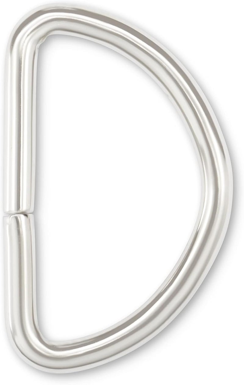 Dritz Dritz D Rings 1in Nickel Bag  Tote Accessories 1 24ct - Image 3