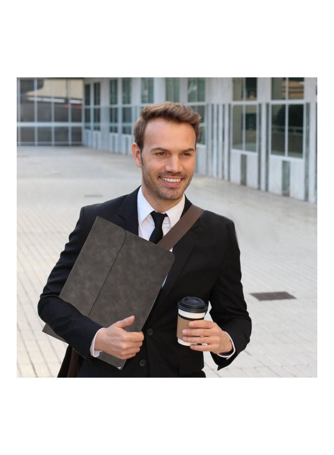 NIBEMINENT Horizontal Style Durable Protective Bag Cover for Laptop, Tablet Grey - Image 3