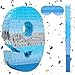 Birchio Number 9 Pinata Bundle with a Blindfold and Bat162 x 114 x 4 Inches Perfect for Boys and Girls Birthday Party Supplies Blue Theme Birthday Decoration - Image 2