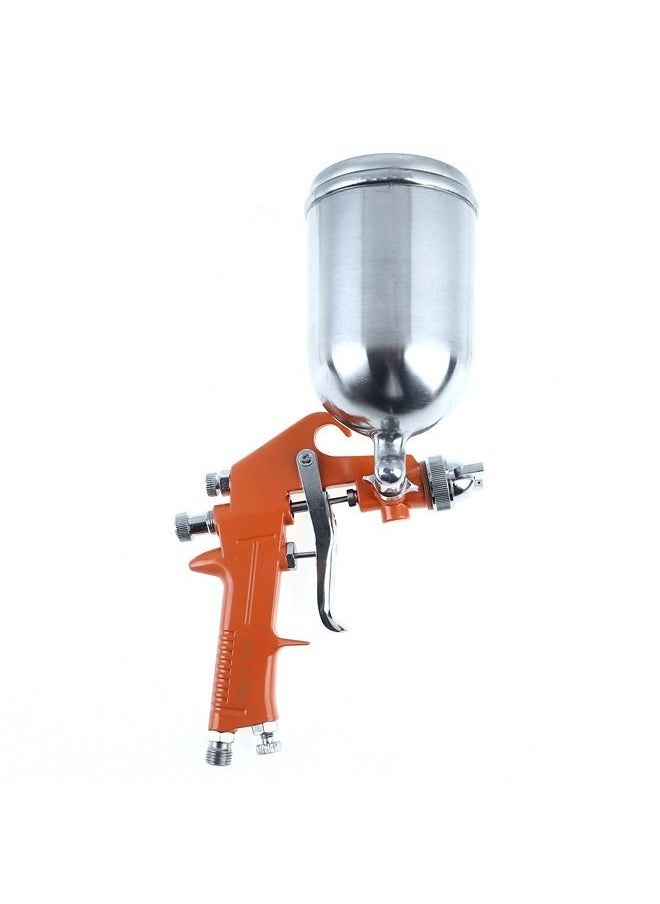 BMB tools Aluminium Air Spray Gun Gravity Feed Regulator for Auto Paint Primer Craft Point Art Drawing, Silver  - Image 1