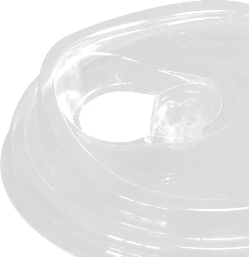Ambalaj Pazarı Packaging Market Pet Clip Flat Cup Lid Ø95 (300-500 Ml) - 50 Pieces