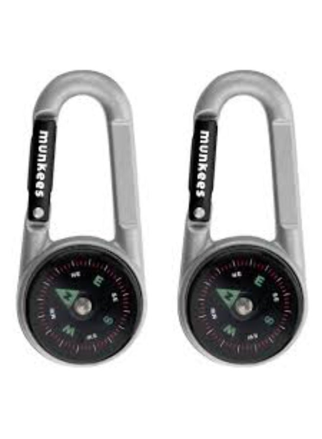Munkees CARABINER COMPASS WITH THERMOMETER - Image 3