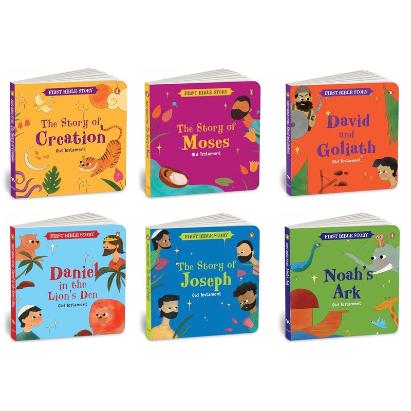 قصص الكتاب المقدس الأولى (العهد القديم): مجموعة من ست قصص مصورة للأطفال | قصص ملهمة | للأعمار 5 وما فوق [سلسلة التعلم المبكر من بنغوين] - Image 4