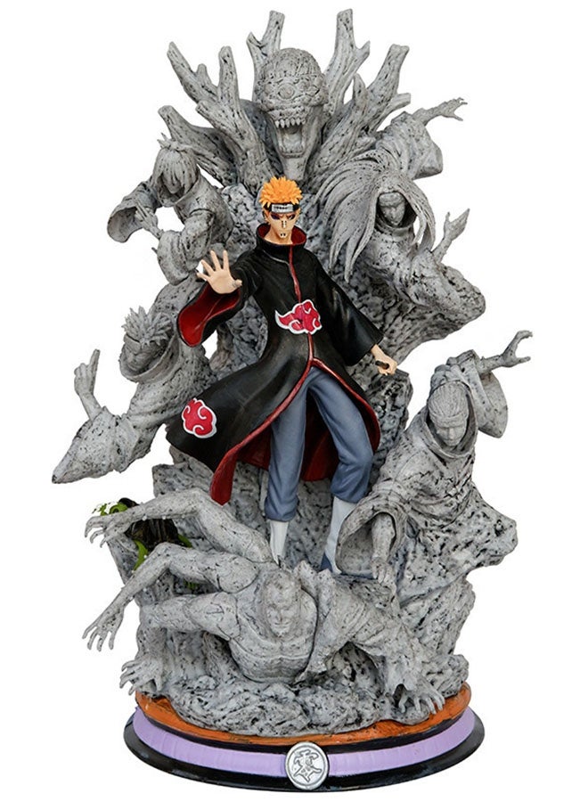 هالامودو ناروتو 25 سم ألم ستة مسارات وإيتاتشي أوتشيها أكاتسوكي أرقام العمل - مجموعة نموذج الأنيمي الملحمية ، المكتب المركزي وهدية عيد الميلاد النهائية - Image 1