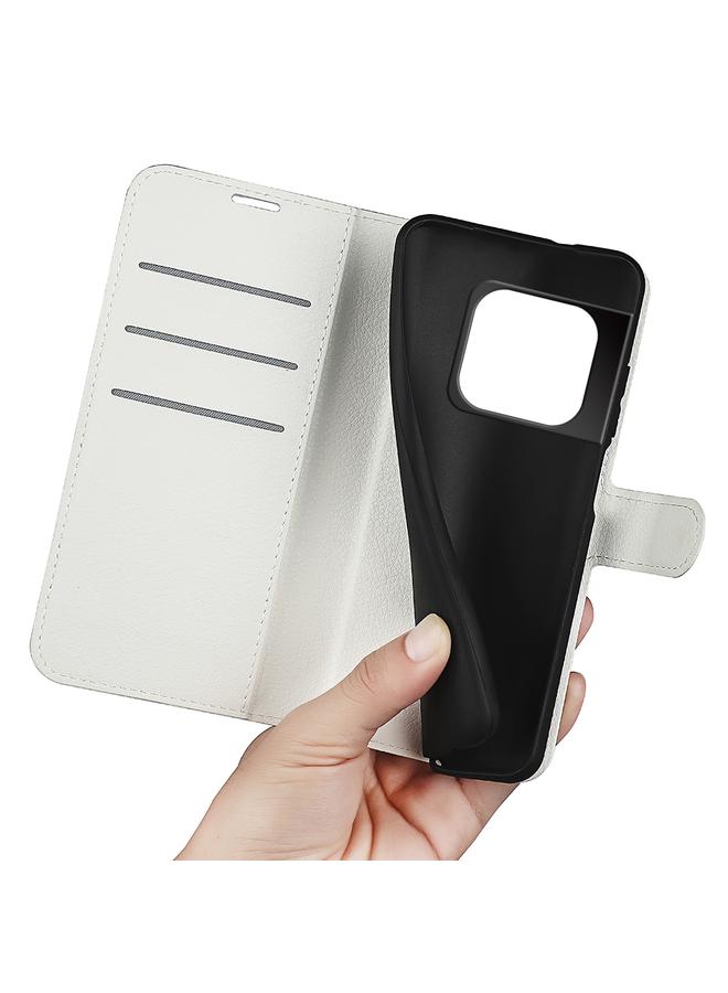 اس-توب جراب لهاتف OnePlus 10 Pro 5G، جراب واقٍ أفقي قابل للطي من نسيج الليتشي مع حامل وفتحات للبطاقات ومحفظة - Image 4