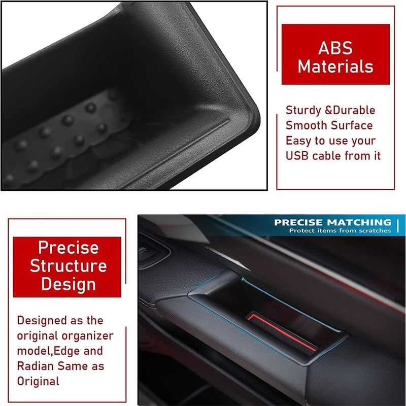 Lotcesfun RAM 1500 Door Side Organizer Tray Set - Image 4