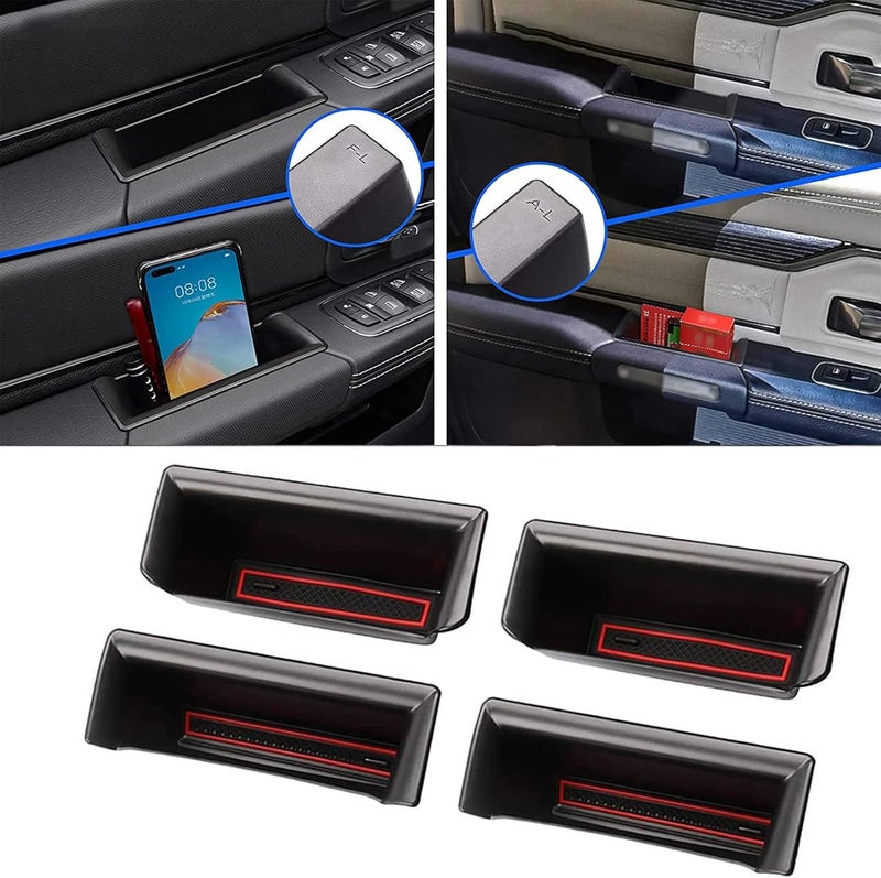 Lotcesfun RAM 1500 Door Side Organizer Tray Set - Image 1