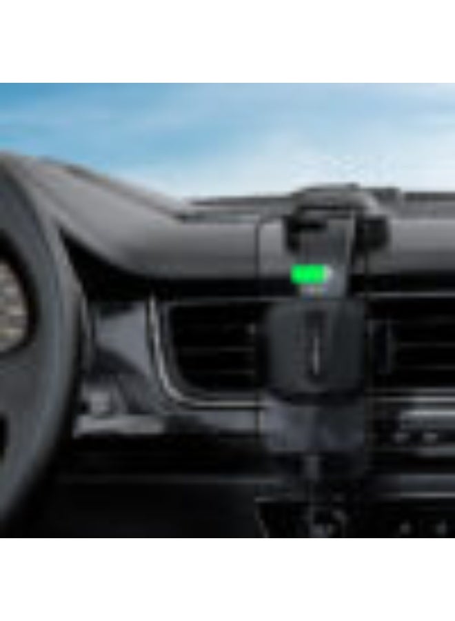 ACEFAST Car Mount Holder D26, Rotation and Angle Adjustment, Widely Compatible, Soft Silicone Pads, Three-axis Linkage, Stable Fixation - Black - Image 3