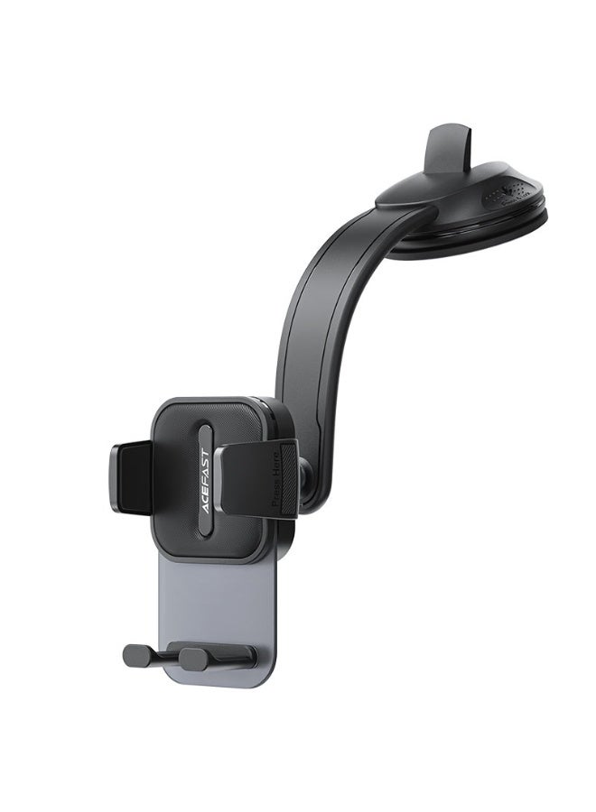 ACEFAST Car Mount Holder D26, Rotation and Angle Adjustment, Widely Compatible, Soft Silicone Pads, Three-axis Linkage, Stable Fixation - Black - Image 1