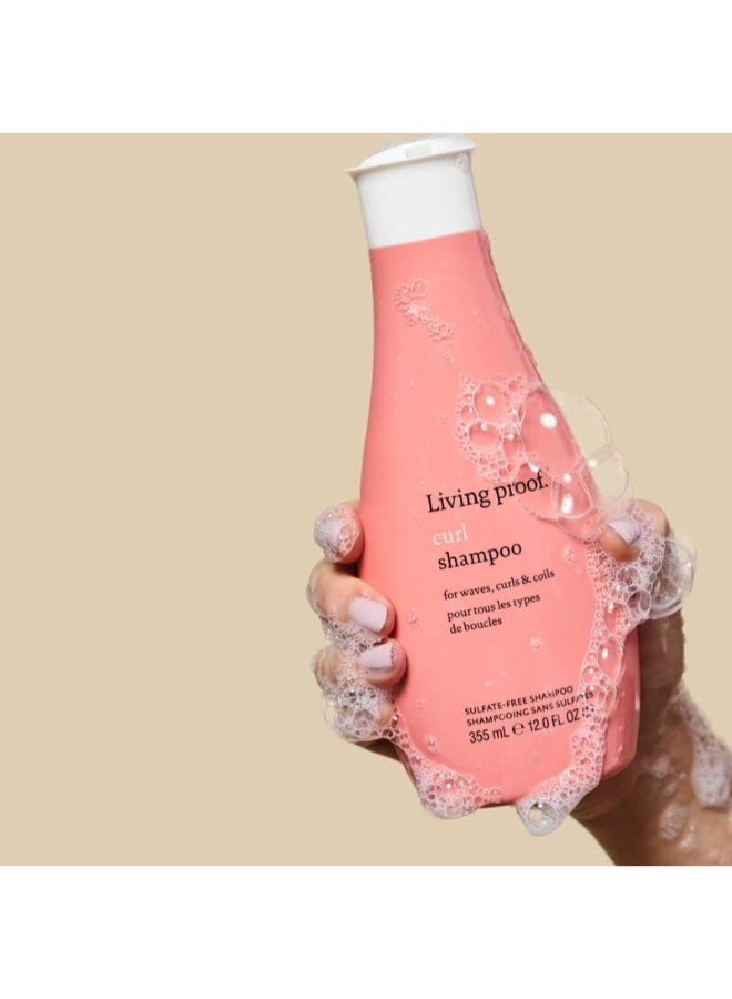 Living Proof Gentle Curl Shampoo for Wavy & Curly Hair - Cleanses Without Stripping Natural Oils, Defines Curls & Fights Frizz (355 ml) - Image 2