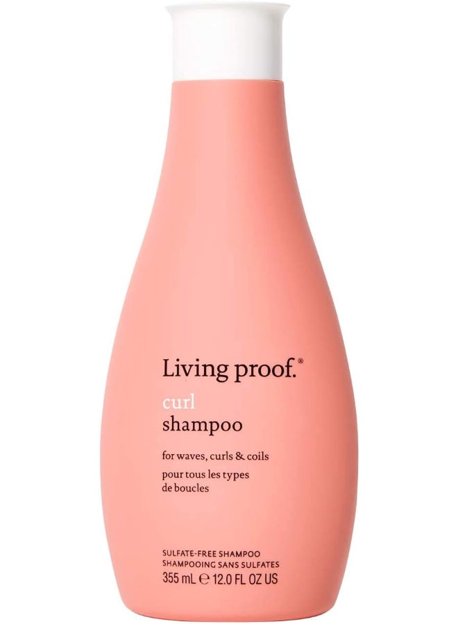 Living Proof Gentle Curl Shampoo for Wavy & Curly Hair - Cleanses Without Stripping Natural Oils, Defines Curls & Fights Frizz (355 ml) - Image 1