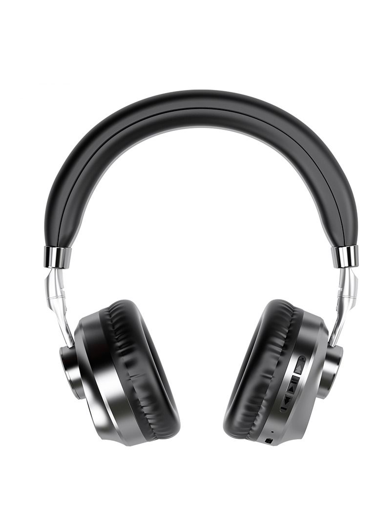 GULFLINK 200mah Folding Wireless Headset Bluetooth Competitive Game Music Sports Plug Cartoon Wireless Headset Grey - Image 4