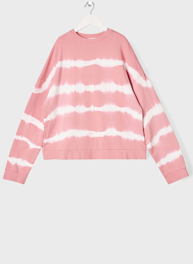 MANGO Youth Tie-Dye Sweatshirt  - Image 1