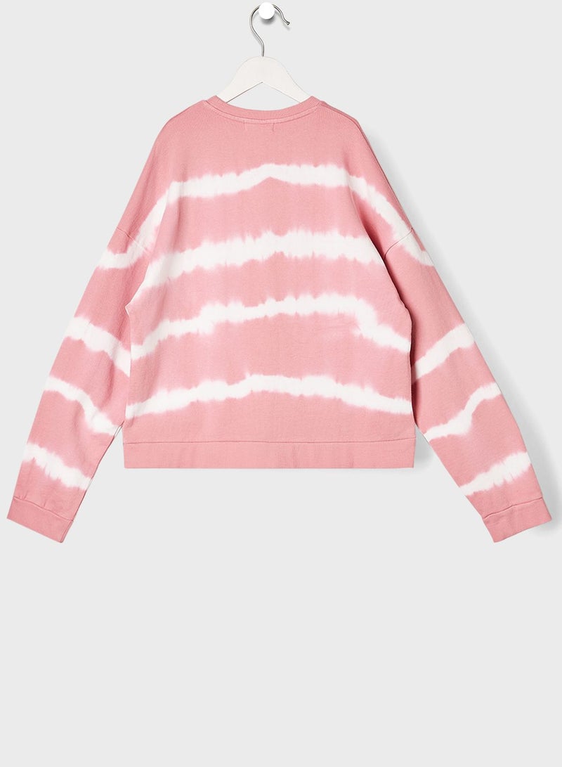 MANGO Youth Tie-Dye Sweatshirt  - Image 2