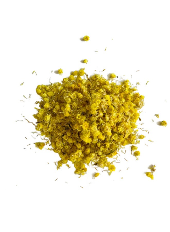 OGOC Helichrysum Immortelle Dried Flowers Natural Aromatic Decorative Floral for Home Fragrance & Potpourri - Image 4