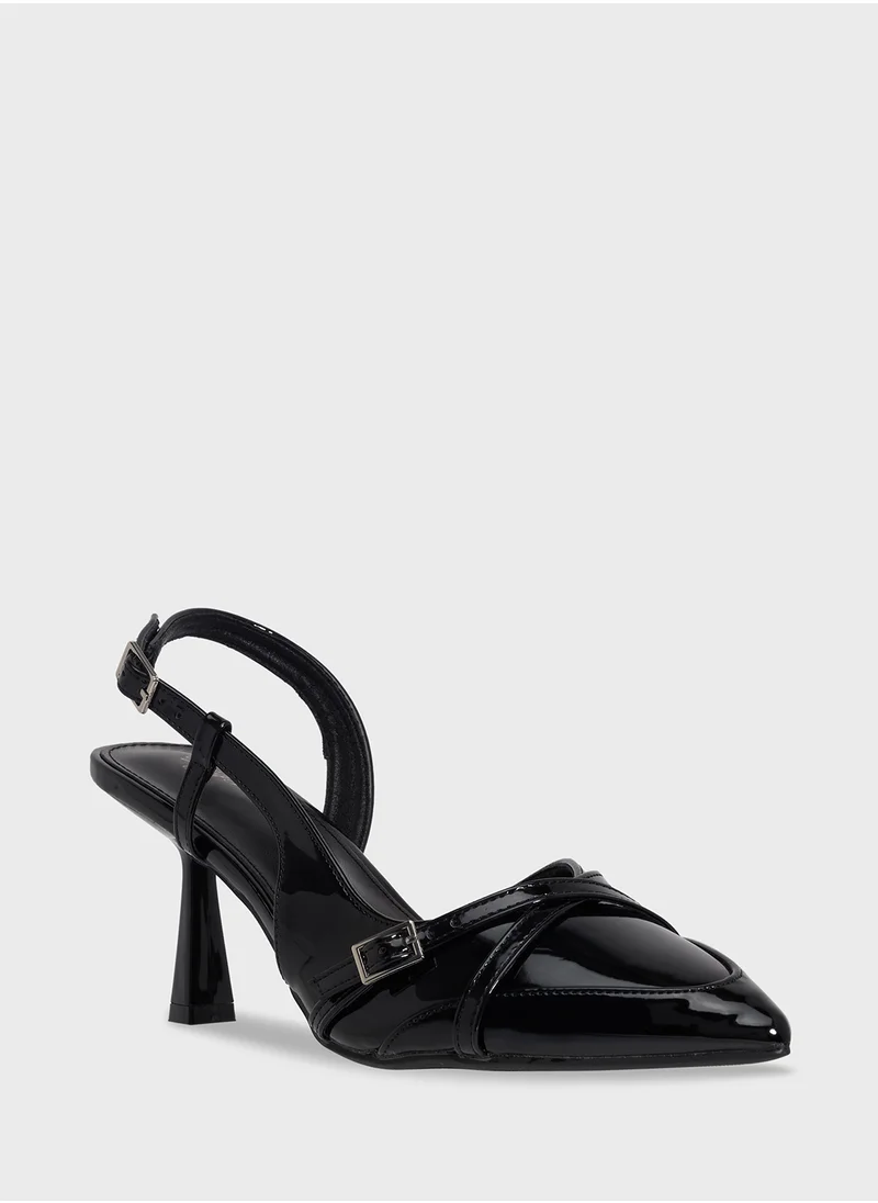 Ginger Sling Back Heeled Pump