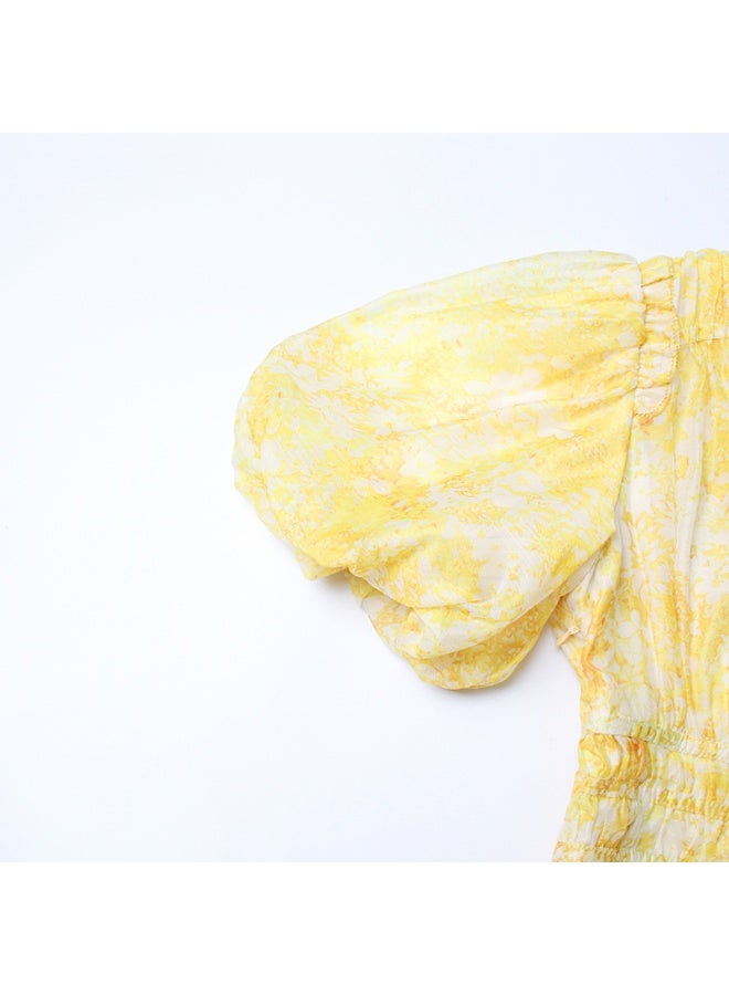 Madam Uniq Tiered Chiffon Dress - Image 5