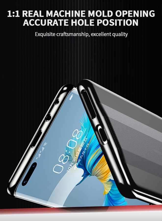 GROIC مناسبة لهواوي Mate 40E Pro/Mate 40 Pro 6.76 بوصة حافظة هاتف محمول مطلية بالكهرباء حافظة مضادة للسقوط تصميم على طراز سيارة السباق - Image 4