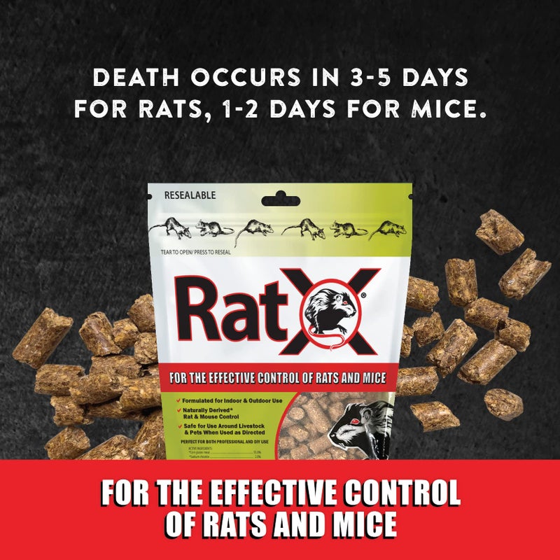 RatX 18oz Bag All-Natural for All Speiecs of Rat and Mouse - Image 2