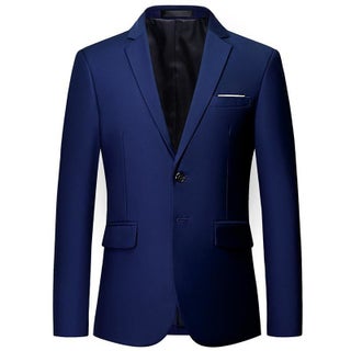 Purple Slimming Oversize Studio Two-button Korean-style Slim-fit Small Suit Jacket Mens Overalls Host Dress Sapphire Blue - pzsku/Z213A49FEB88AF4C281A6Z/45/_/1742330002/65b7b7bb-8566-4c56-978a-c830149b4485