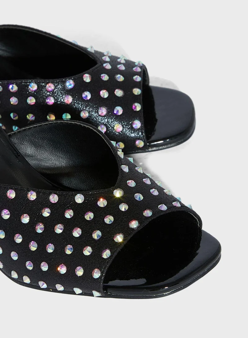 FYOR Casual Mid Heel Sandals