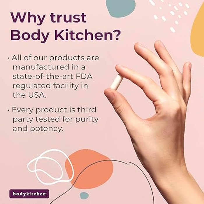 Body Kitchen Urinary Tract Shield with Anthocran Phytosome Cranberry Extract and Liposomal Vitamin C, Supports Bladder and Kidney Health, 30 Capsules - Image 5