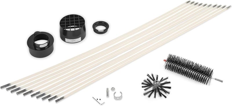 Gardus RLE30 LintEater Rotary Dryer Vent Cleaning System, Removes Lint, Extends Up to 30’ - Image 1