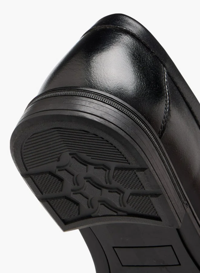 LBL by Shoexpress Textured Slip-On Loafers