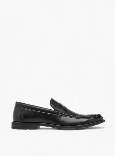 LBL by Shoexpress Textured Slip-On Loafers