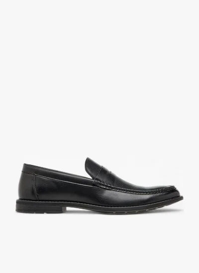 LBL by Shoexpress Textured Slip-On Loafers