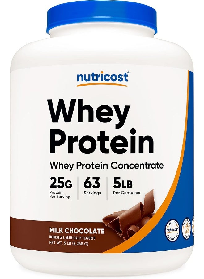 Nutricost Whey Protein Concentrate 5Lbs Chocolate - Image 1
