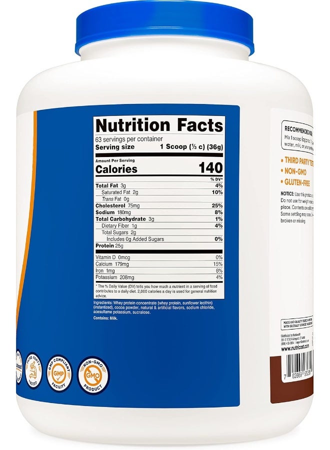 Nutricost Whey Protein Concentrate 5Lbs Chocolate - Image 4