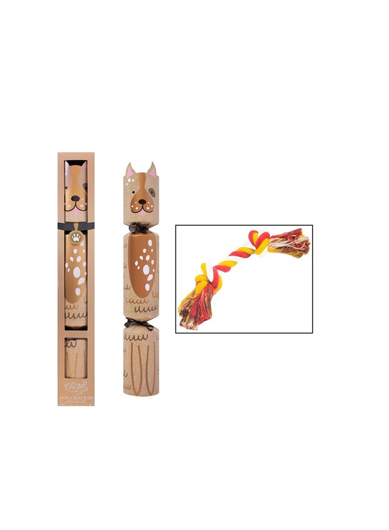 Rsw Christmas   Pet Dog Gold 14Inches Cracker