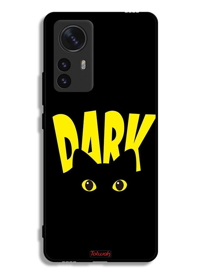 Tolwak Xiaomi 12S Pro Protective Case Cover Dark Cat - Image 2