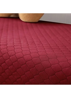 HOKIPO Polyester Quilted Sofa Cover Mats For L Shape And 1/2/3 Seater Sofa. Make Your Own Sofa Cover Set, Mat Length 90(D) X 220(L) Cm, Maroon (In-725-Mrn) - pzsku/Z213AAA3941967B9CAC84Z/45/_/1738306427/7ebc491c-c400-444a-9bb8-9d282dfbf93f