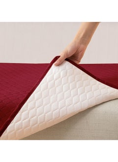 HOKIPO Polyester Quilted Sofa Cover Mats For L Shape And 1/2/3 Seater Sofa. Make Your Own Sofa Cover Set, Mat Length 90(D) X 220(L) Cm, Maroon (In-725-Mrn) - pzsku/Z213AAA3941967B9CAC84Z/45/_/1738306458/9491ce49-bb74-4fd7-b22a-0dfdae0254a0