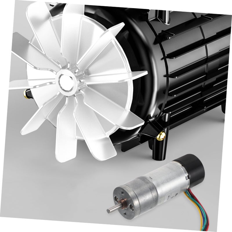 12V High Torque DC Gear Motor Reversible for Electric Fans Robotics Speed Reduction - Image 5