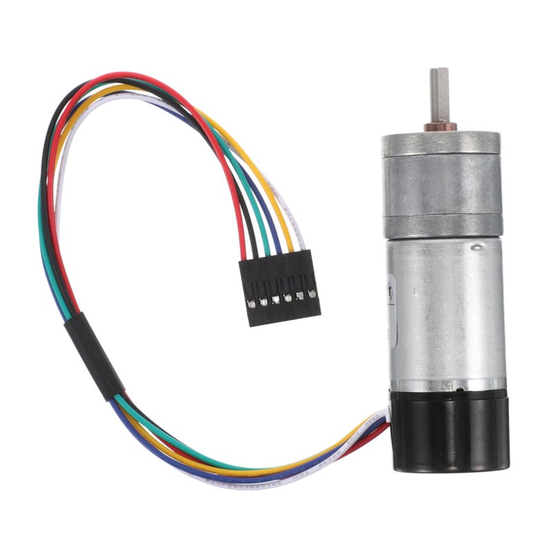 12V High Torque DC Gear Motor Reversible for Electric Fans Robotics Speed Reduction - Image 2